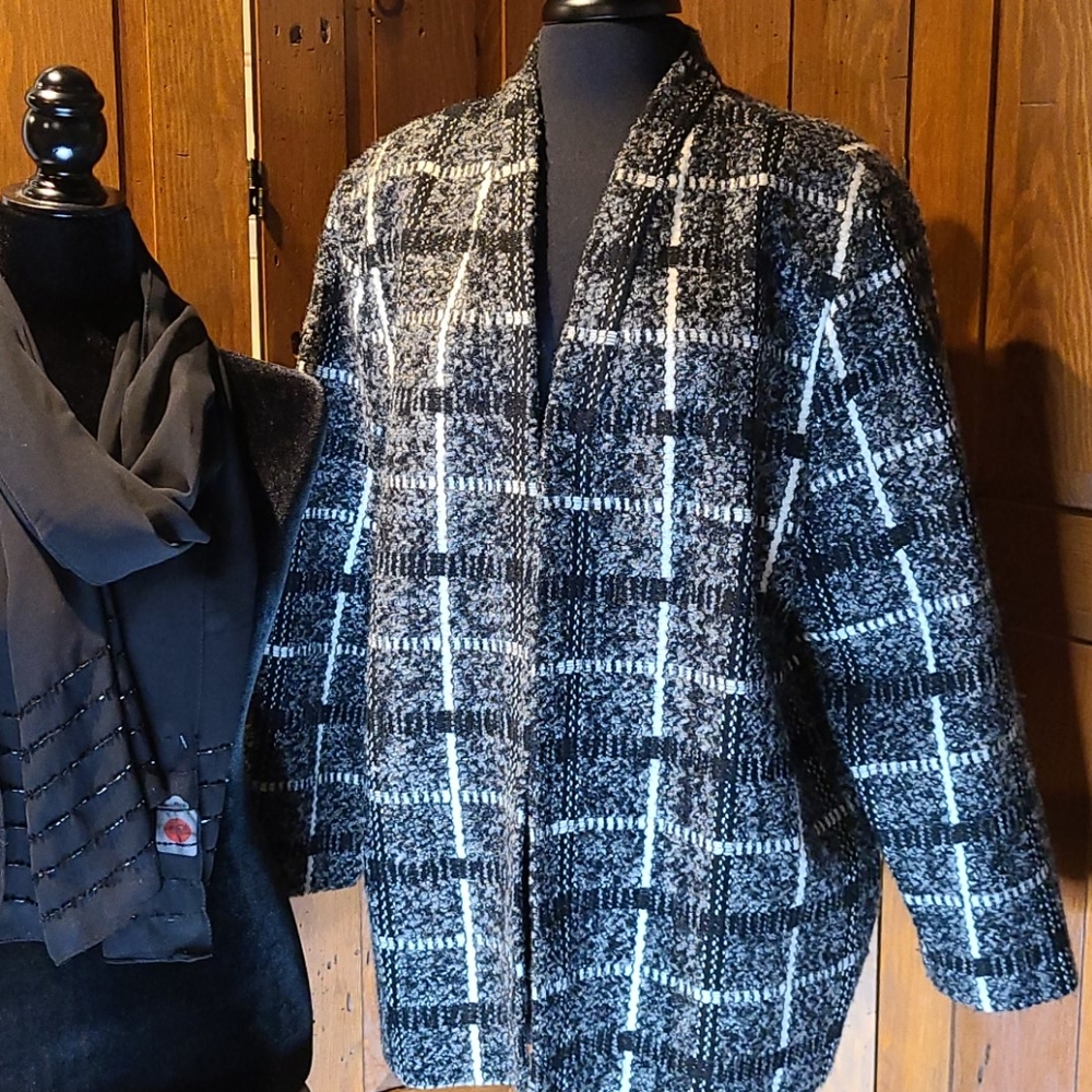 Graff Californiawear blk/gray jacket size 20